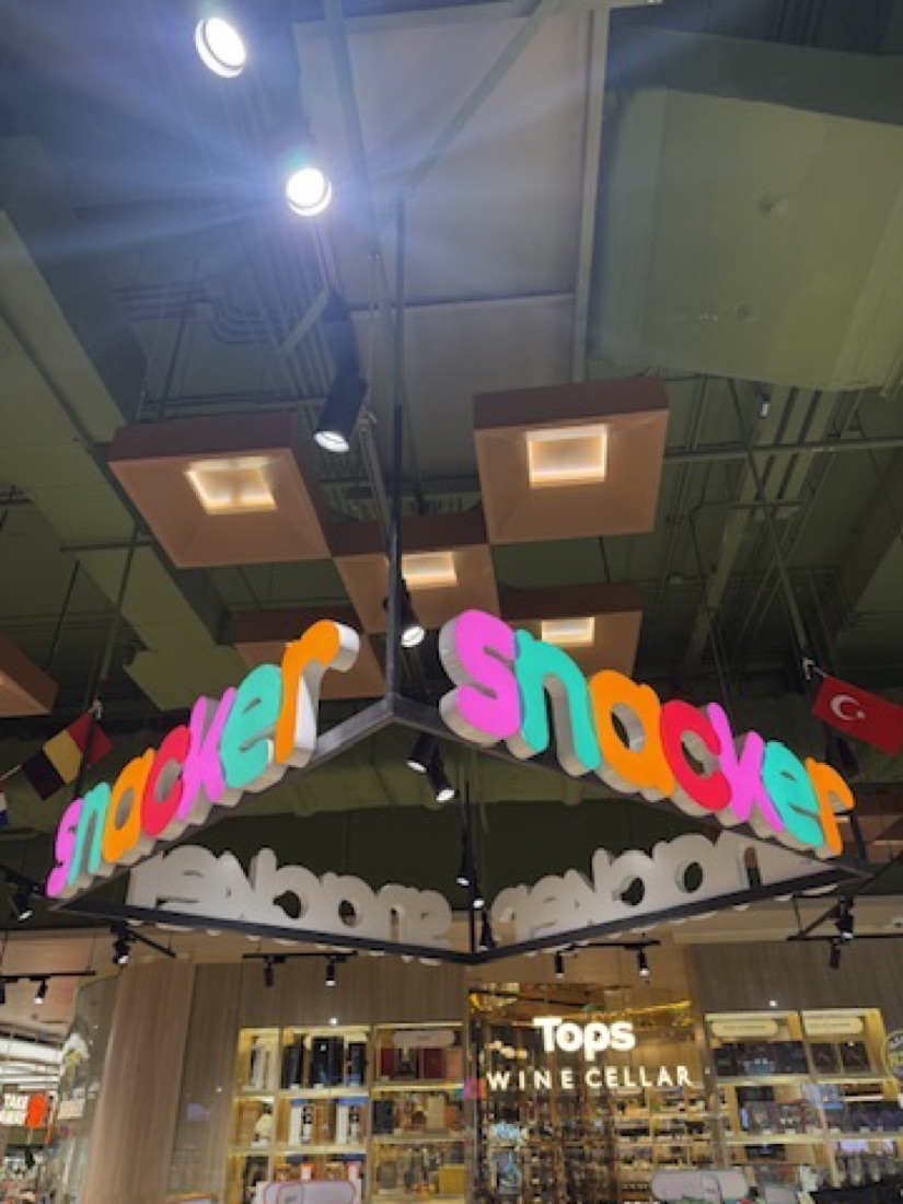 Snacker 3D letters, Central Park, Bangkok — made to order by Mommy Signage