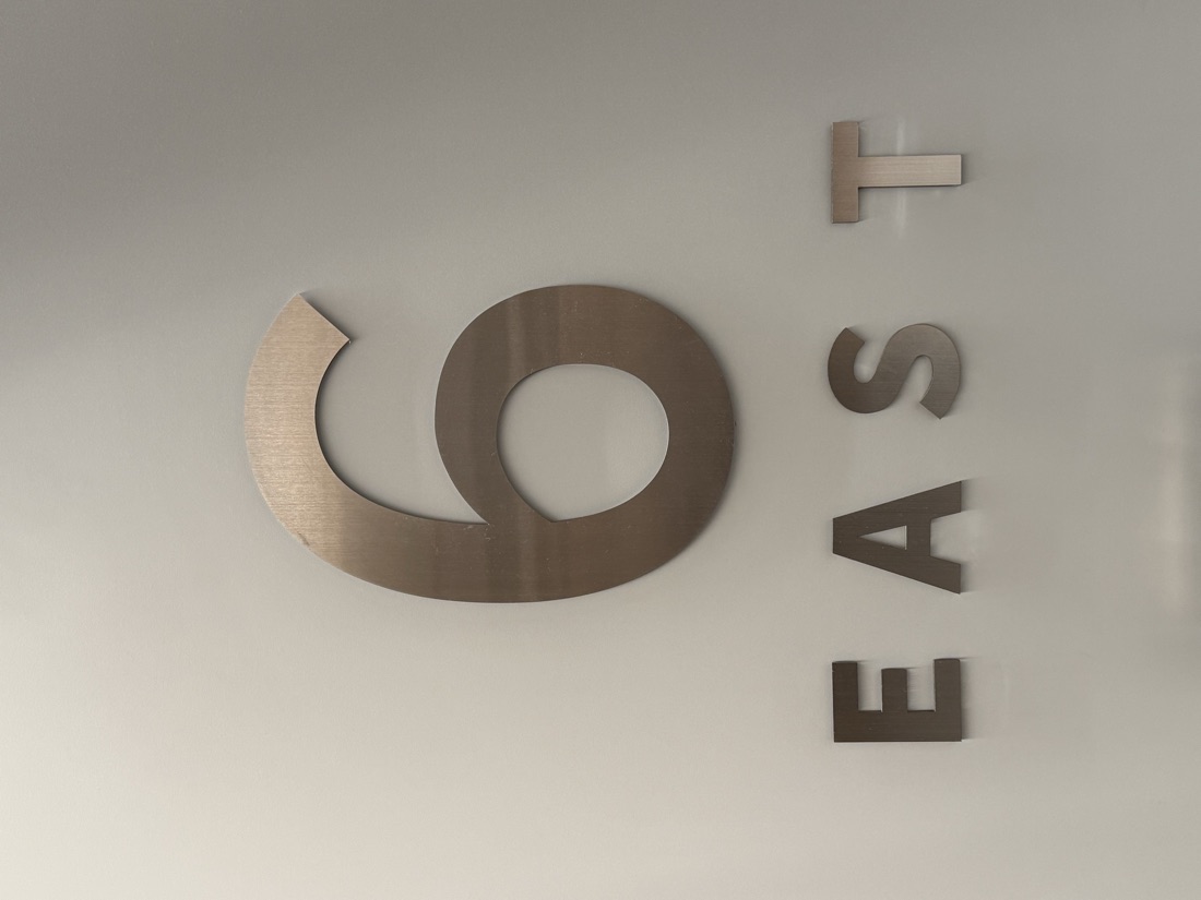 6 East zone letters, MedPark, Bangkok — made to order by Mommy Signage
