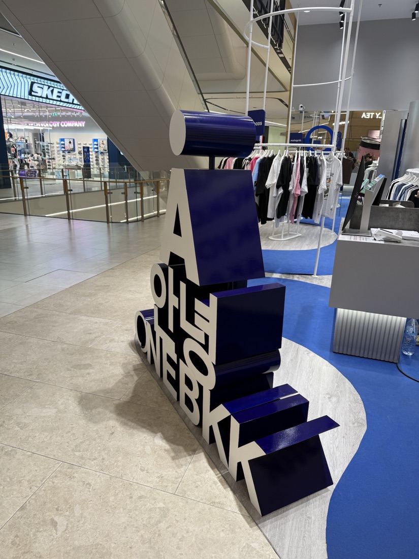 ONE BKK 3D letters, Bangkok — made to order by Mommy Signage