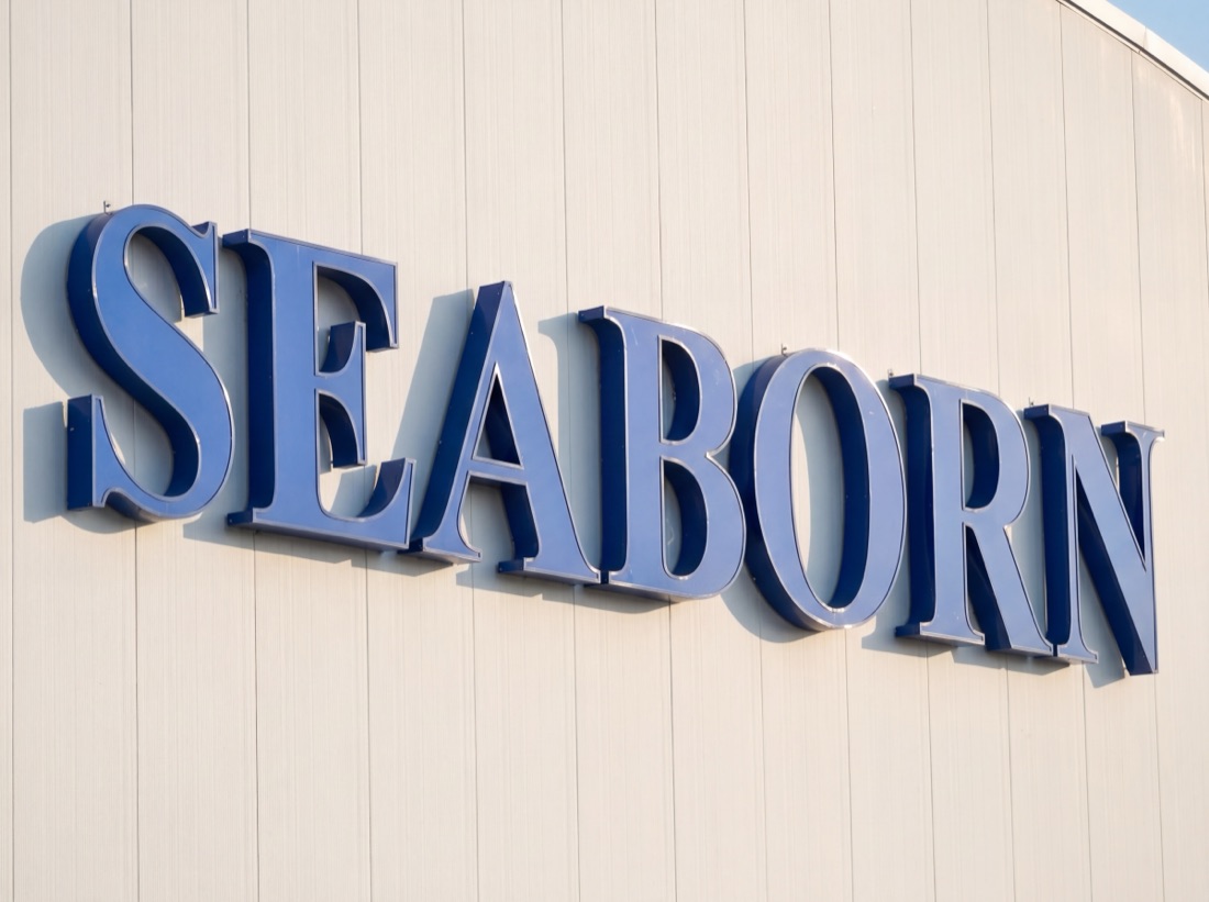 Seaborn metal letters — made to order by Mommy Signage