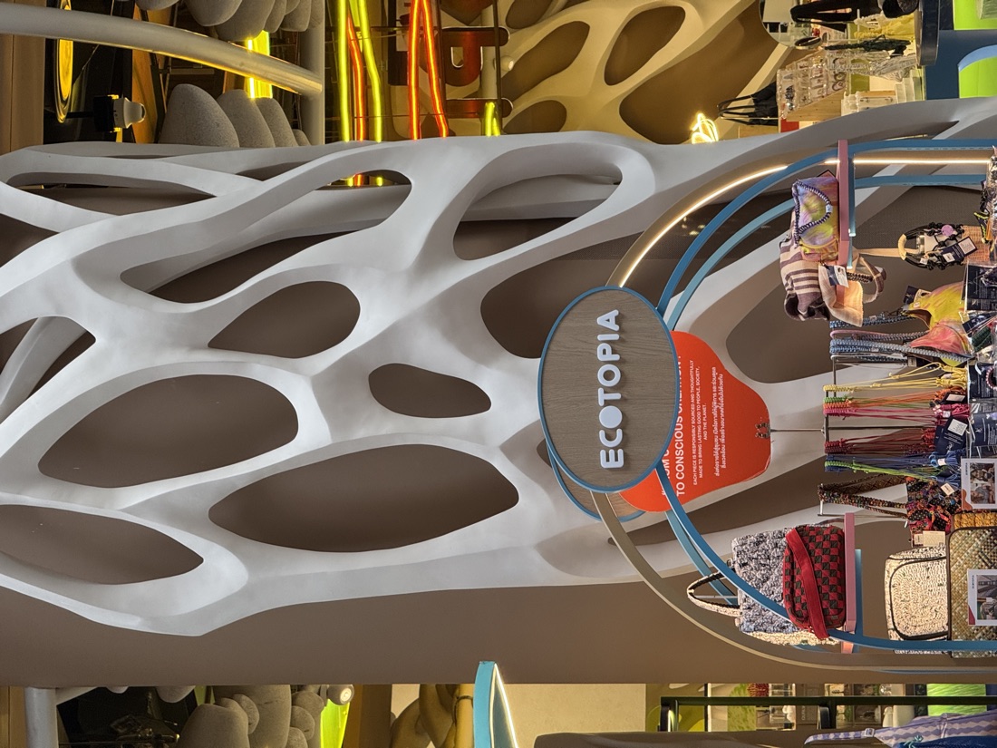 ECOTOPIA oval sign, Siam, Bangkok — made to order by Mommy Signage