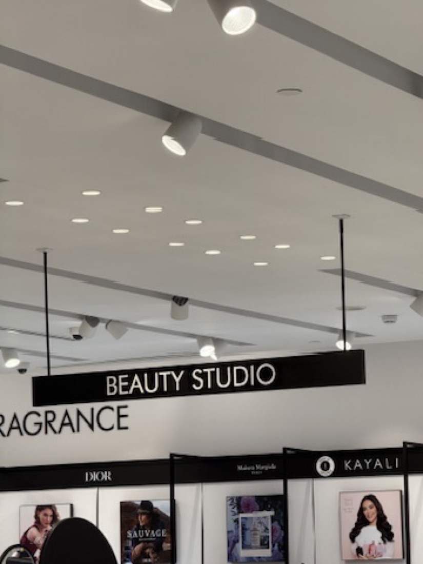 Beauty Studio zone, Central Park, Bangkok — made to order by Mommy Signage
